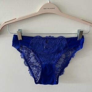 BLUE LACE PANTIES